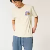 Lös fleeceshorts på mitten av låret