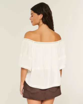Lätt Crinkle Poncho