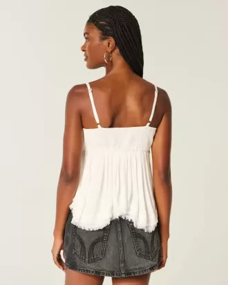Lätt dubbad Babydoll Top