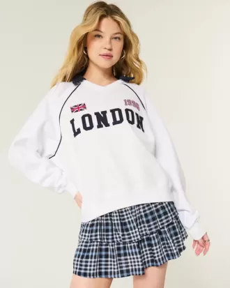 Lätt London grafisk fotbollströja