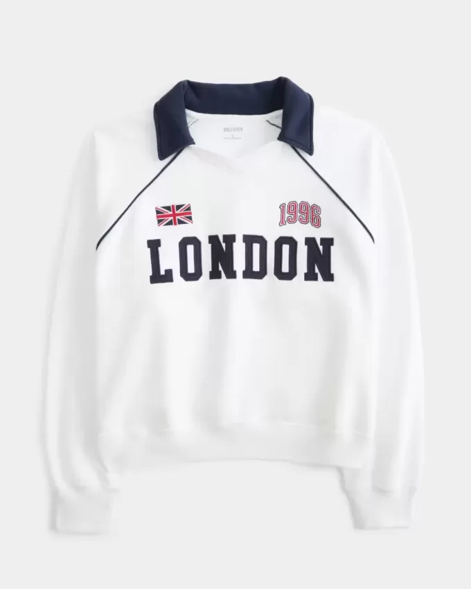 Lätt London grafisk fotbollströja Lätt London grafisk fotbollströja