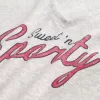 Lätt notch-neck Sweet ’n Sporty Graphic Baby Tee Lätt notch-neck Sweet ’n Sporty Graphic Baby Tee
