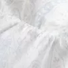 Lätt Paisley mönster Babydoll Top Lätt Paisley mönster Babydoll Top