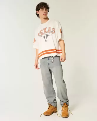 Lätt tvätta baggy jeans