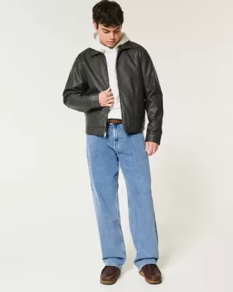 Lätt tvätta baggy jeans
