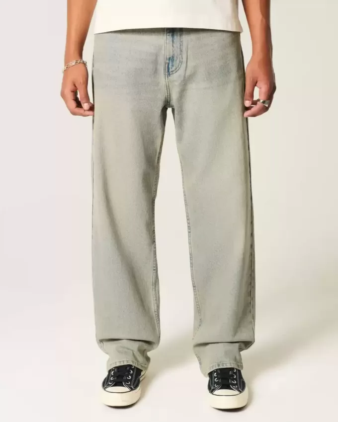 Lätt tvätta baggy jeans Lätt tvätta baggy jeans