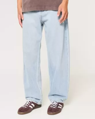 Lätt tvätta baggy jeans