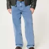 Lätt tvätta baggy jeans Lätt tvätta baggy jeans