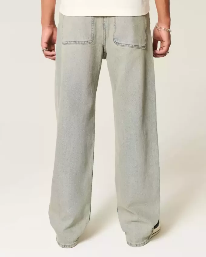 Lätt tvätta baggy jeans Lätt tvätta baggy jeans