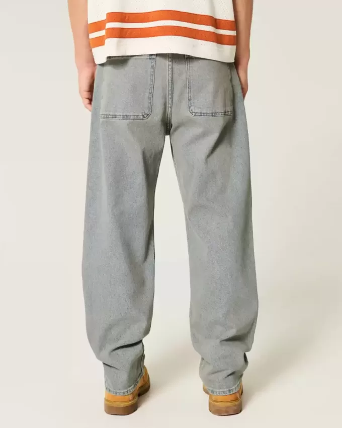 Lätt tvätta baggy jeans Lätt tvätta baggy jeans