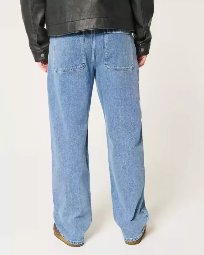 Lätt tvätta baggy jeans Lätt tvätta baggy jeans