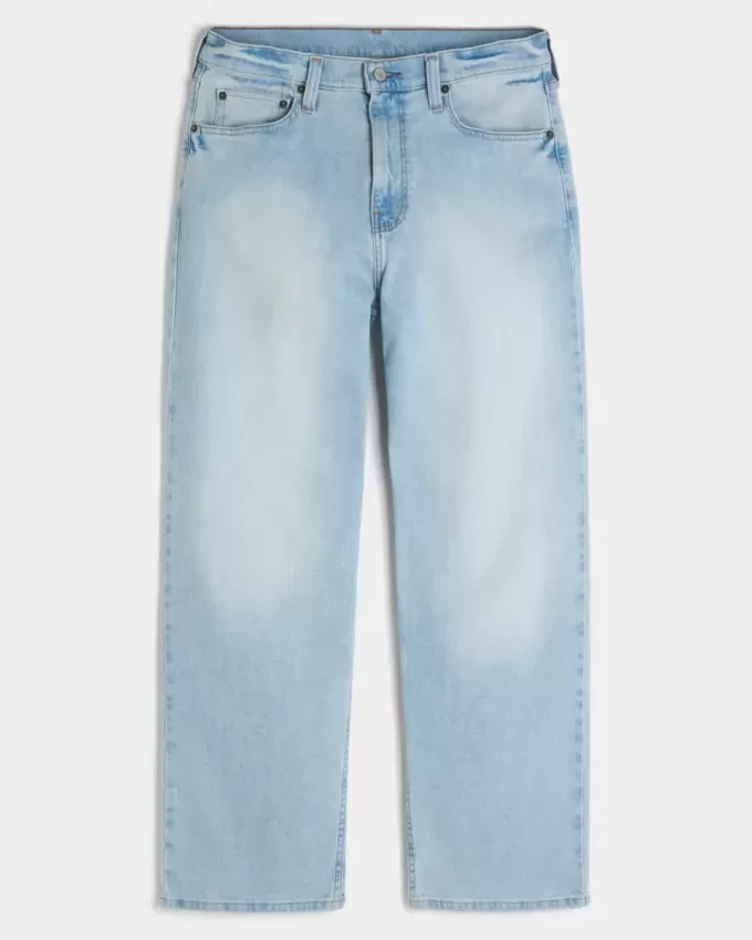 Lätt tvätta baggy jeans Lätt tvätta baggy jeans