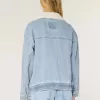 Lätt tvättad jeansjacka Lätt tvättad jeansjacka