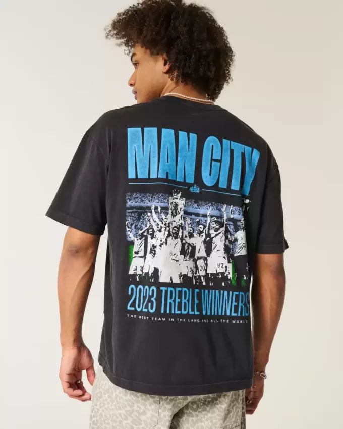 Manchester City grafisk tröja