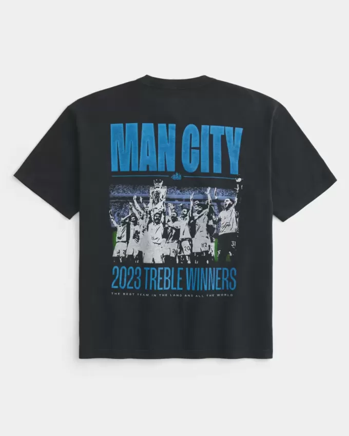 Manchester City grafisk tröja