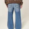 Medium Wash Baggy Bootcut Jeans Medium Wash Baggy Bootcut Jeans