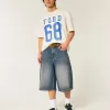 Medium Wash Denim Half Pants Medium Wash Denim Half Pants