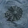 Medium Wash Doodle Baggy Jeans Medium Wash Doodle Baggy Jeans