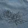 Medium Wash Doodle Baggy Jeans Medium Wash Doodle Baggy Jeans