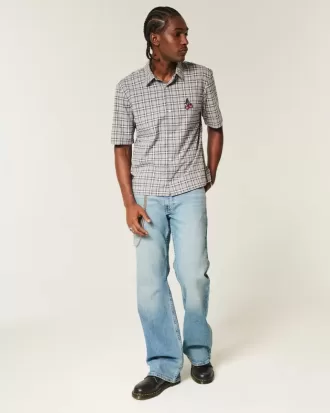 Medium Wash Relaxed Bootcut-jeans