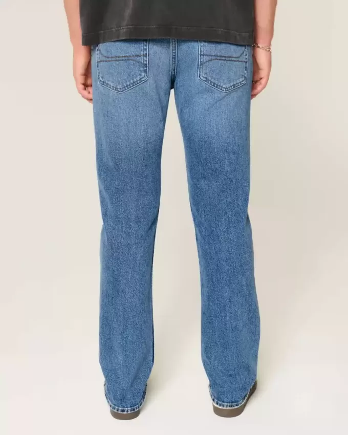 Medium Wash Slim Raight Jeans Medium Wash Slim Raight Jeans