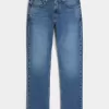 Medium Wash Slim Raight Jeans Medium Wash Slim Raight Jeans