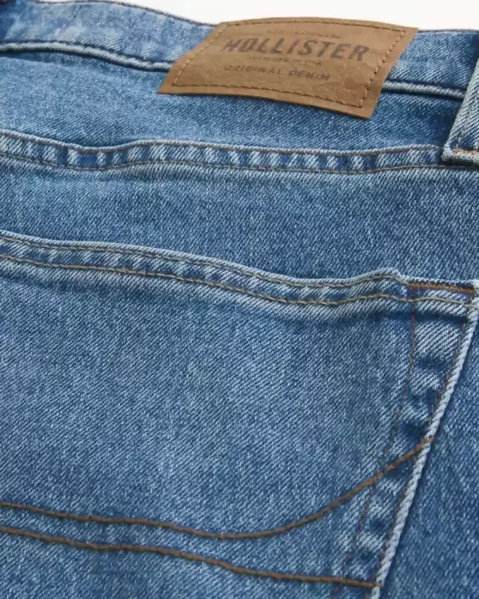 Medium Wash Slim Raight Jeans Medium Wash Slim Raight Jeans