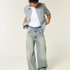 Medium Wash Super Baggy Painter Jeans Medium Wash Super Baggy Painter Jeans