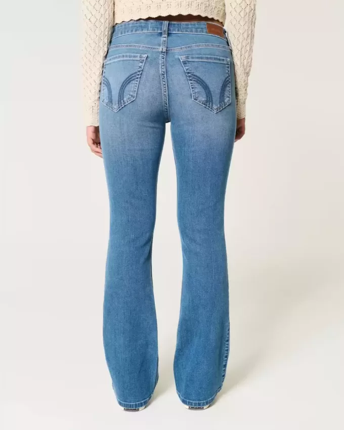 Mid-Rise Medium Wash Bootcut Jeans Mid-Rise Medium Wash Bootcut Jeans