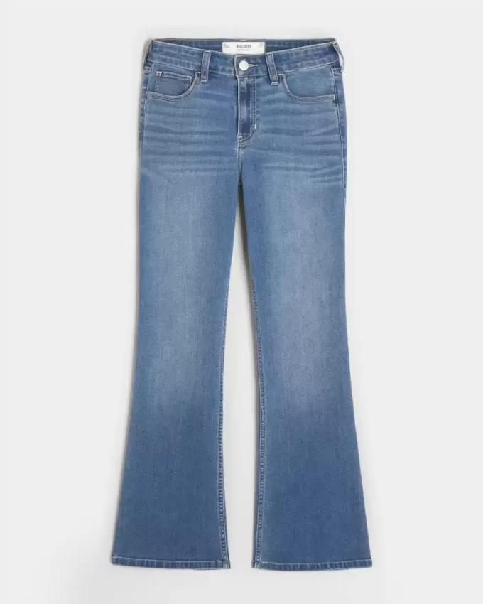 Mid-Rise Medium Wash Bootcut Jeans Mid-Rise Medium Wash Bootcut Jeans