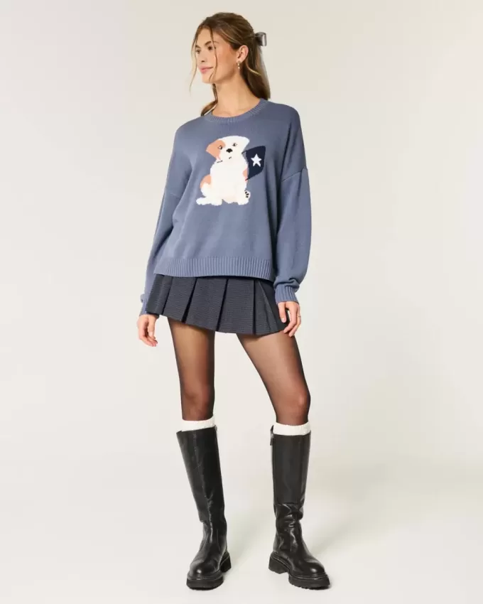 Mid-Rise Plisserat Mini Skort Mid-Rise Plisserat Mini Skort