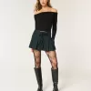 Mid-Rise Plisserat Mini Skort Mid-Rise Plisserat Mini Skort