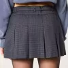 Mid-Rise Plisserat Mini Skort Mid-Rise Plisserat Mini Skort