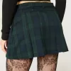 Mid-Rise Plisserat Mini Skort Mid-Rise Plisserat Mini Skort