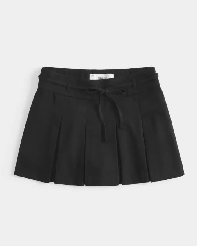 Mid-Rise Plisserat Mini Skort Mid-Rise Plisserat Mini Skort