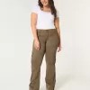 Mid-Rise Relaxed Cargo Boot Byxor Mid-Rise Relaxed Cargo Boot Byxor