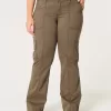 Mid-Rise Relaxed Cargo Boot Byxor Mid-Rise Relaxed Cargo Boot Byxor