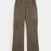 Mid-Rise Relaxed Cargo Boot Byxor Mid-Rise Relaxed Cargo Boot Byxor