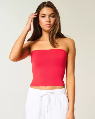 Mjuk Stretch Sömlös Tube Top