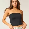 Mjuk Stretch Sömlös Tube Top Mjuk Stretch Sömlös Tube Top