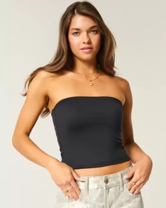 Mjuk Stretch Sömlös Tube Top