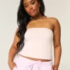 Mjuk Stretch Sömlös Tube Top Mjuk Stretch Sömlös Tube Top