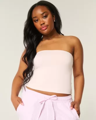 Mjuk Stretch Sömlös Tube Top