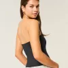 Mjuk Stretch Sömlös Tube Top Mjuk Stretch Sömlös Tube Top