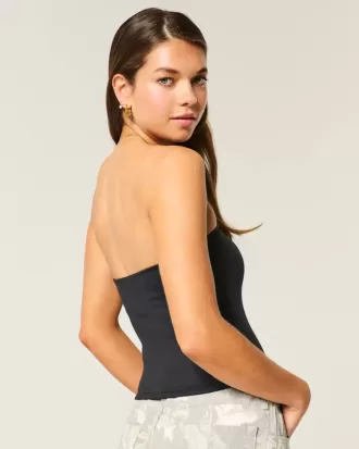 Mjuk Stretch Sömlös Tube Top