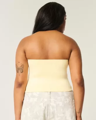 Mjuk Stretch Sömlös Tube Top