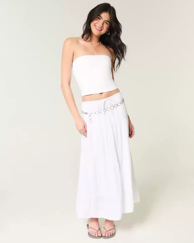 Mjuk Stretch Sömlös Tube Top Mjuk Stretch Sömlös Tube Top