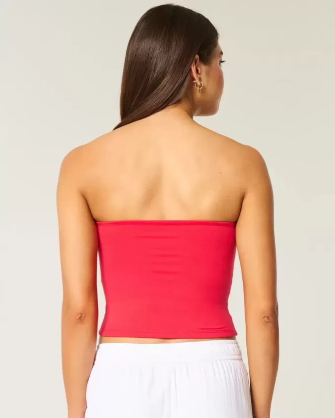 Mjuk Stretch Sömlös Tube Top Mjuk Stretch Sömlös Tube Top