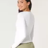 Mjukt stretchigt sömlöst tyg Scoop Top Mjukt stretchigt sömlöst tyg Scoop Top