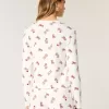 Mysig långärmad pyjamasskjorta Mysig långärmad pyjamasskjorta